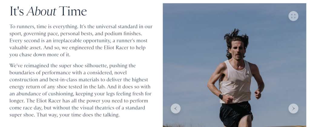 Tracksmith storytelling
